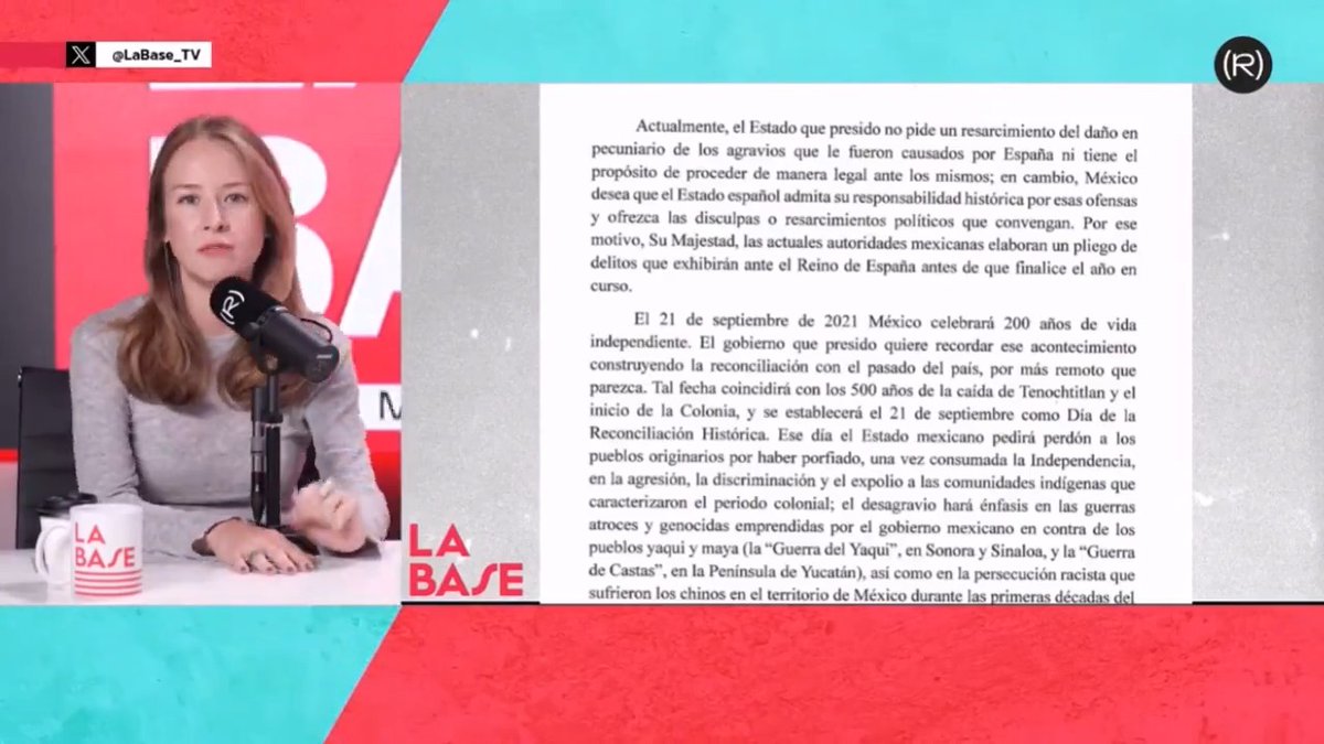 ¿Por qué no ha sido invitado Felipe VI a la toma de posesión de la nueva presidenta de México, Claudia Sheinbaum? Inna Afinogenova nos ha explicado la historia que comenzó en 2019 y que el desprecio de la Casa de Borbón ha traído hasta hoy 👇🏿 📺 LA BASE |