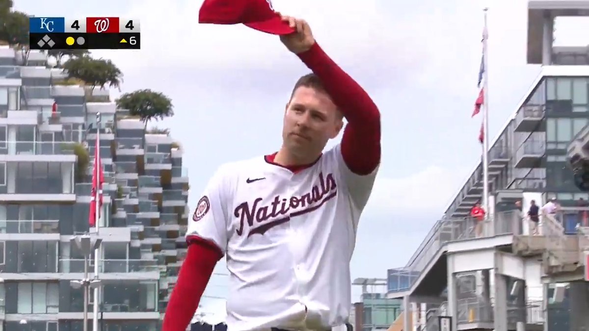 and on a thursday afternoon, nats park sends off patty ice 🫡