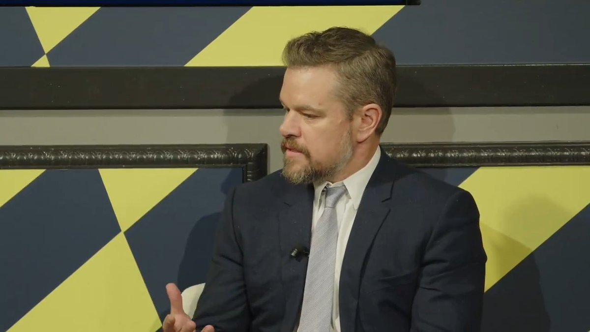 “People living with this lack of access [to safe water], it’s a philosophical difference…rather [than] a charity case, it’s a market served.” Matt Damon, cofounder of Water.org and Water.orgequityorg, spoke about the worth of water at the #ForbesSustainabilityLeaders Summit.