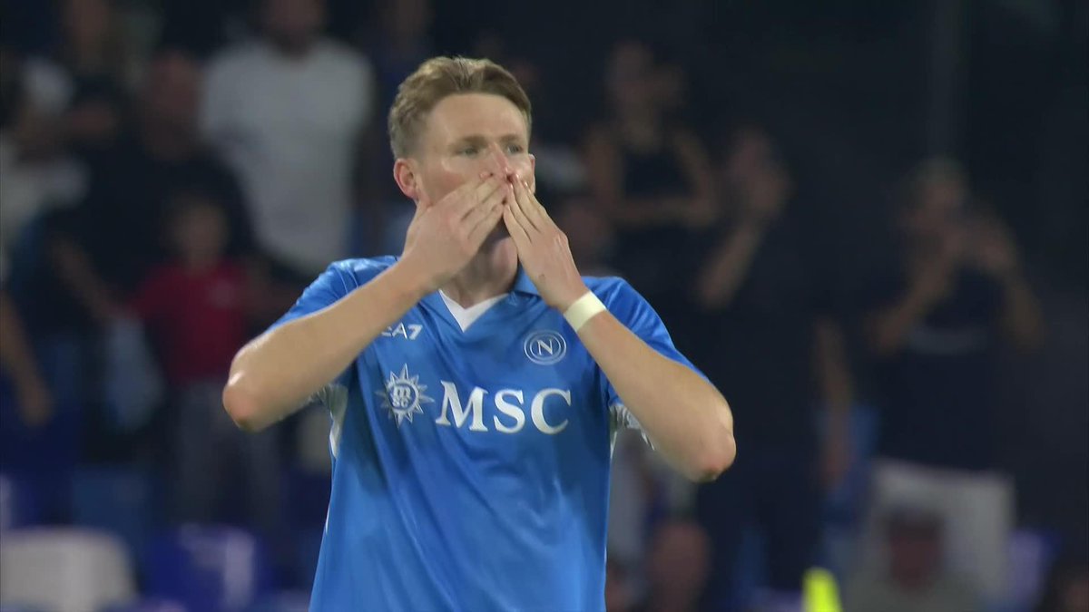 Scott McTominay finds the net! 🏴 The Scotland international scores for Napoli having just come on as a substitute 🔥 #CoppaItalia