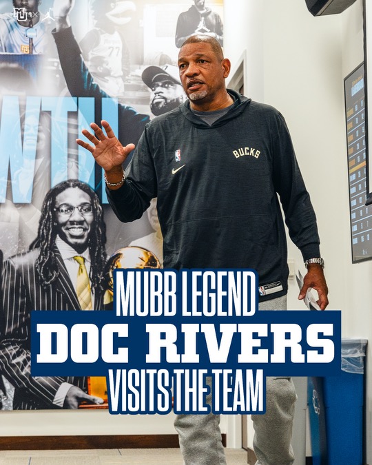 Nothing is guaranteed. We can't thank Doc Rivers enough for sharing his wisdom with the team yesterday! #MUBB | #WeAreMarquette