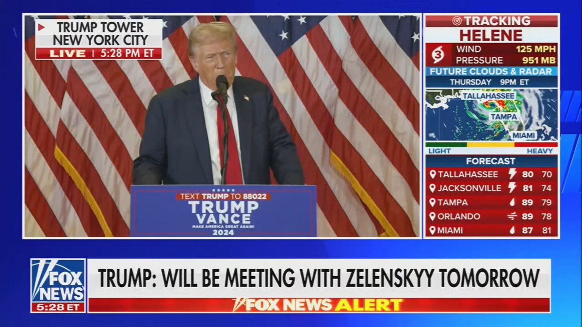Trump: I will make a deal with Putin and Zelenskyy Reporters: But what does that look like? Trump: I don’t want to tell you