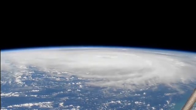 The International Space Station flew over Hurricane Helene at 2:25 p.m. EDT Thursday, Sept. 26, 2024, as it approached the Gulf Coast of Florida packing winds in excess of 120 miles an hour.