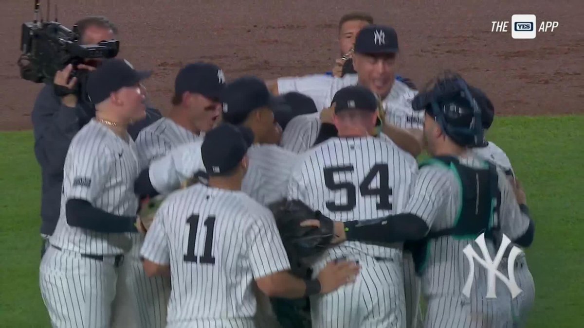AL East Champs!! 👑 #YANKSonYES