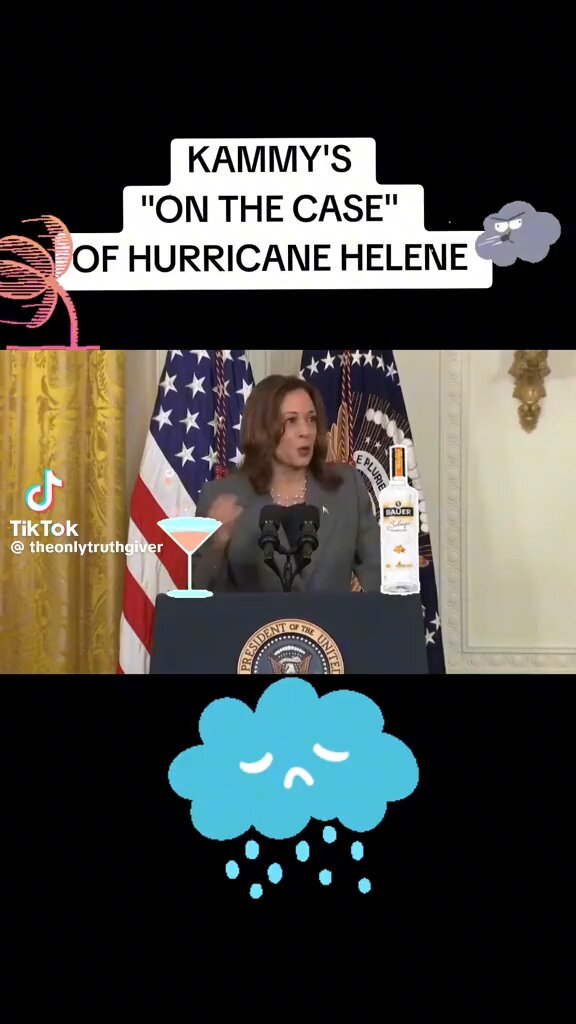 OK how many drinks did she have before she came out to say this?