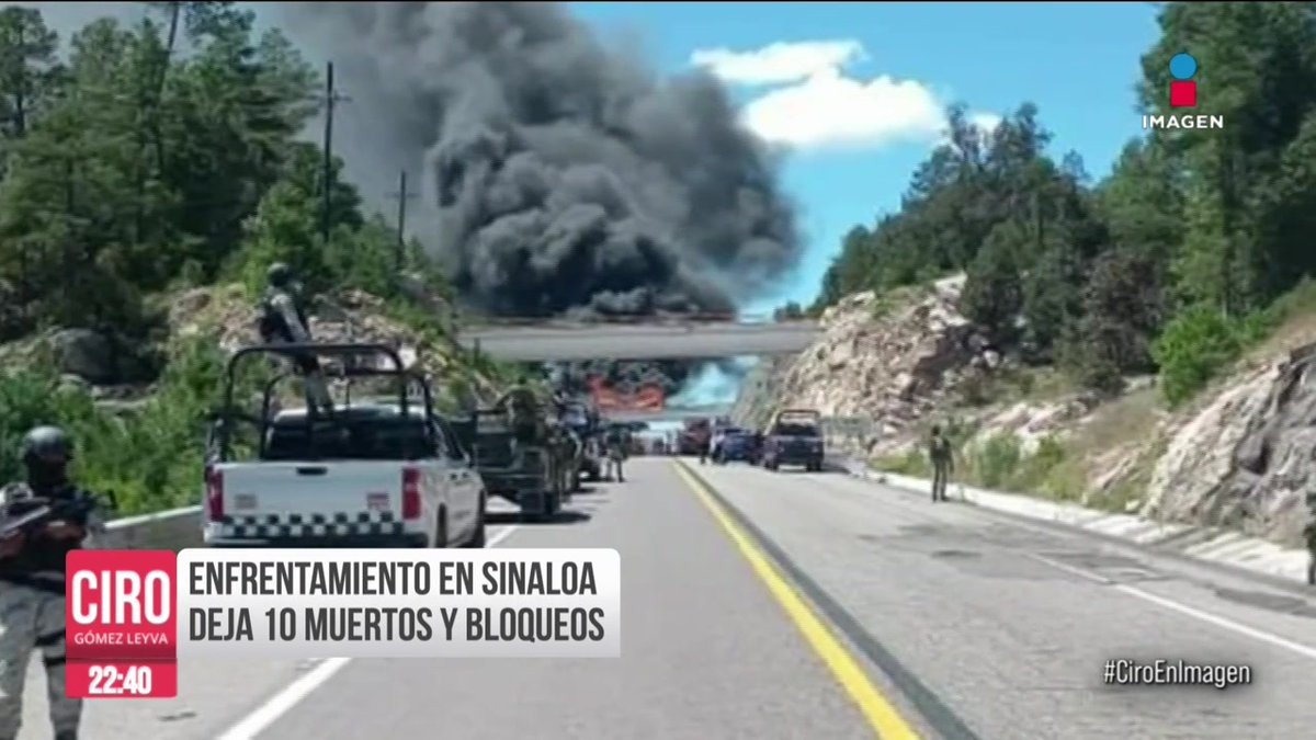 Cancelan el conciertos de Luis Miguel en #Culiacán y #Mazatlán, tras la ola de violencia de las últimas 3 semanas. Tan solo hoy, hubo 10 muertos en un enfrentamiento de grupos rivales en el municipio serrano de La Concordia, en la frontera entre #Sinaloa y #Durango.