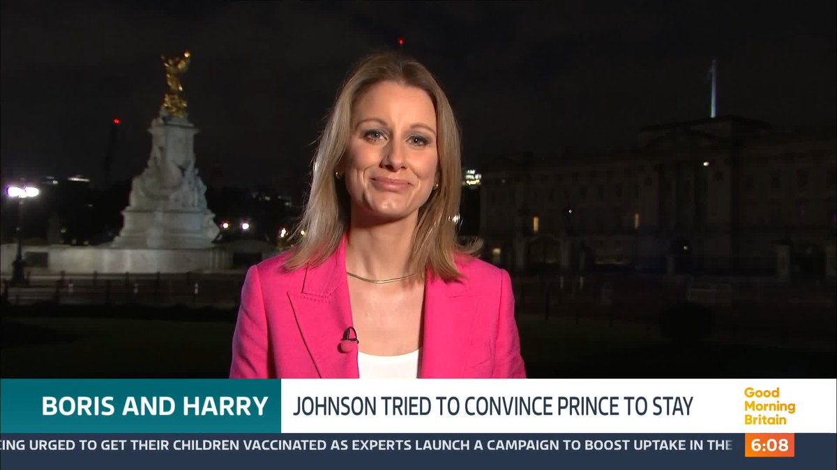 Boris Johnson has revealed that officials at Downing Street and Buckingham Palace asked him to personally intervene to persuade Prince Harry to stay in Britain. The former PM said a secret meeting was arranged with the Duke of Sussex, where he delivered a 'manly pep talk'.