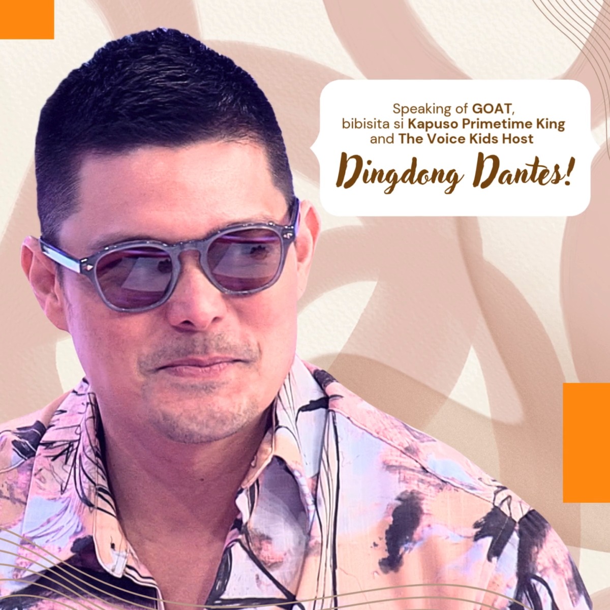 HAPPY PEEPS! LET US CELEBRATE THE GREATEST OF ALL TIME THIS SATURDAY! 🤩 Makikisaya ang Kapuso Primetime King na si Dingdong Dantes kasama ang OG Regal Babies na sina Snooky Serna and Alma Moreno! Huwag magpahuli BUKAS, 10:30AM sa #SarapDiBa!