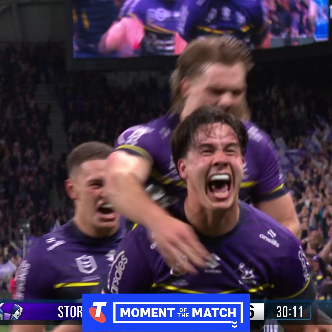 ⚠ STORM WARNING ⚠ #NRLFinals Telstra Moment of the Match