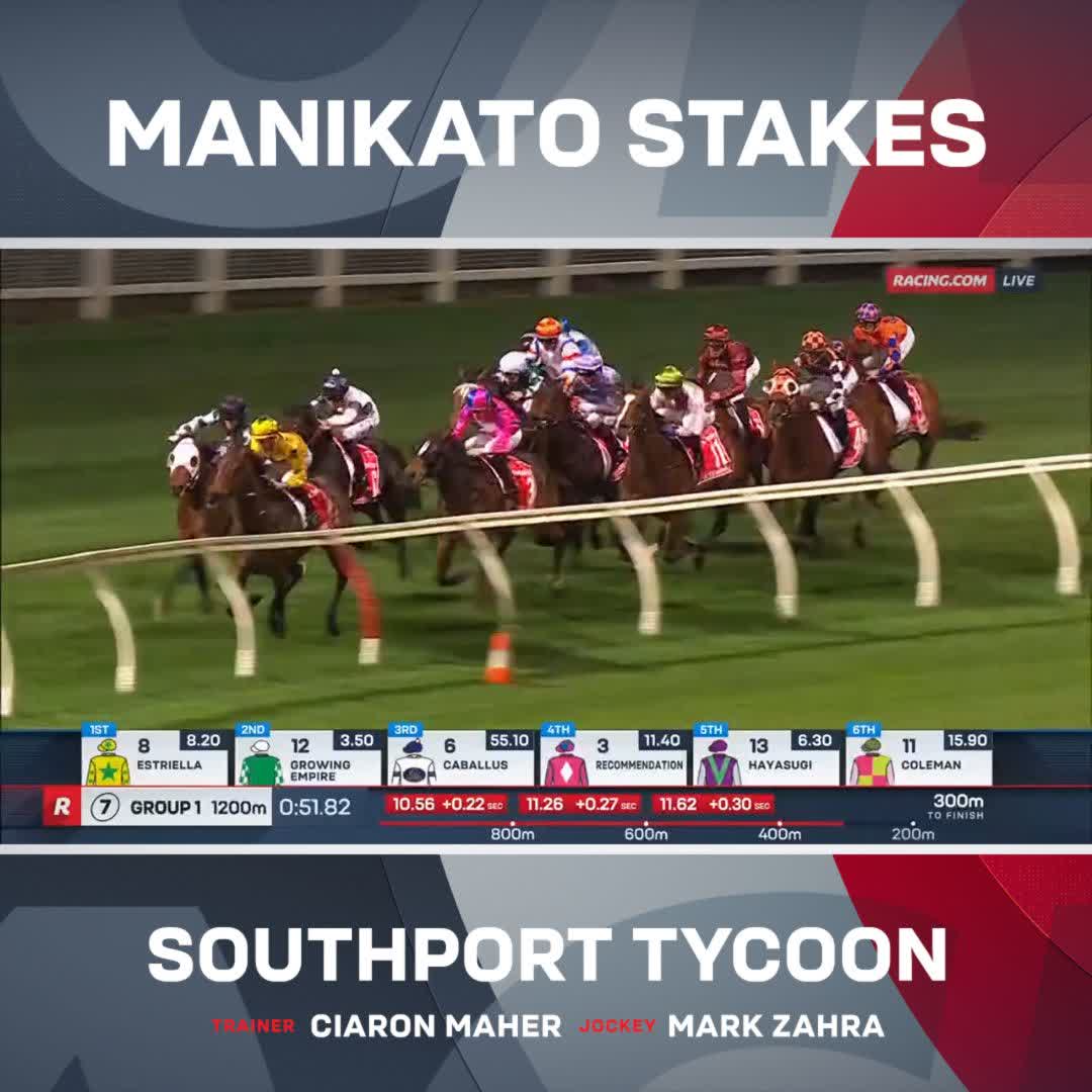 SOUTHPORT TYCOON FROM THE CLOUDS! 🔥 The Written Tycoon 4YO wins his 2nd Group 1 ⭐️ Ciaron Maher Racing