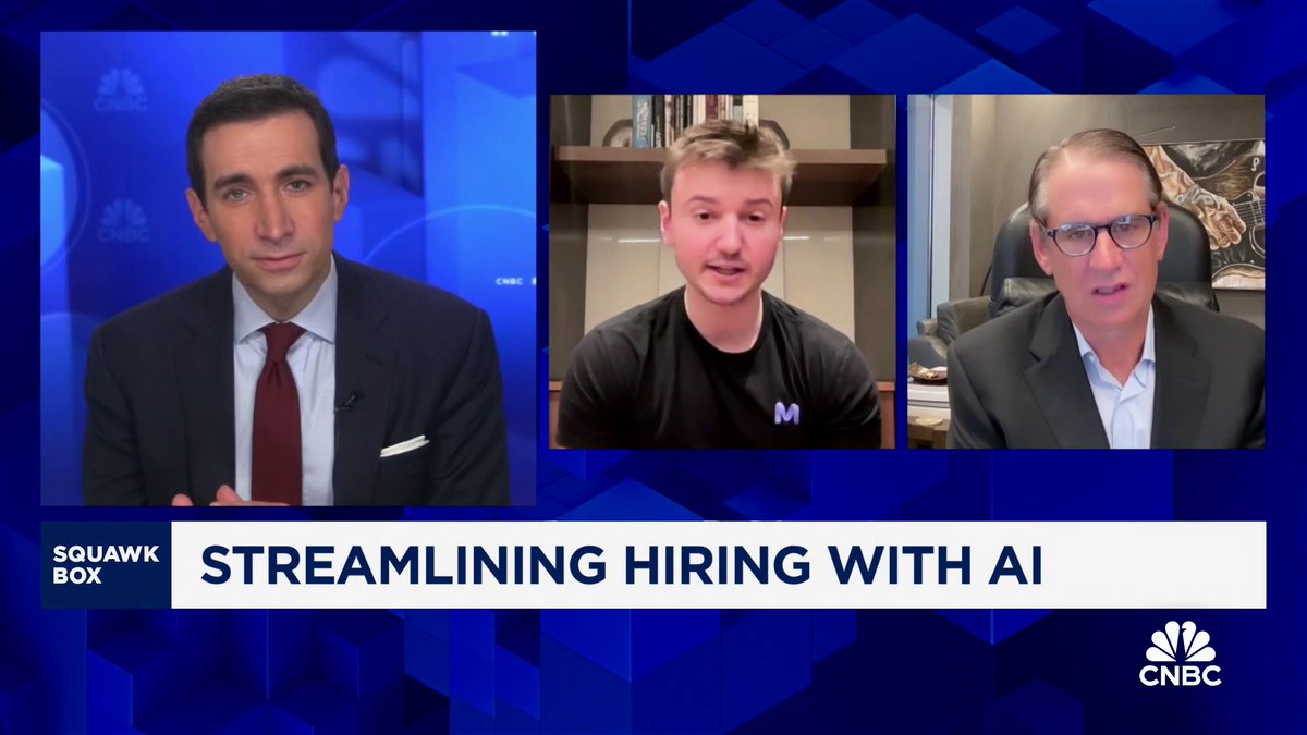 .Brendan (can/do), CEO Mercor, says AI can hire better than a human can: