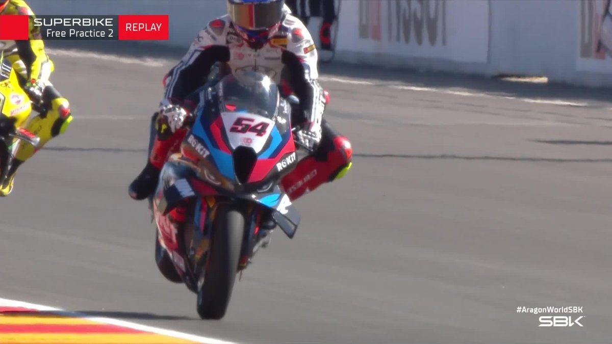 How much have you guys missed these Toprak Razgatlıoğlu's slow motion shots? ✨ #AragonWorldSBK 🏁
