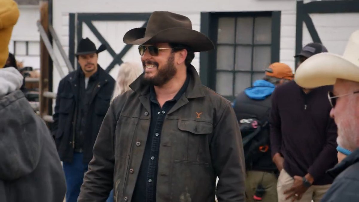 "This is the greatest office in the world." Go inside the epic return of Yellowstone. New episodes drop Nov. 10, only on @ParamountNet. #YellowstoneTV