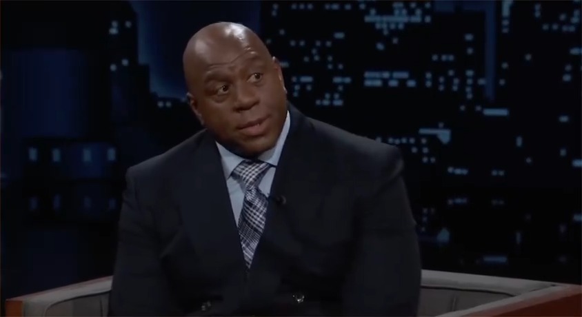 Magic Johnson: I am endorsing Kamala Harris. She's ready. She can bring the country together. She's fighting for women so they can have the right to choose. She's working to bring down grocery prices. The plan she has for the country is wonderful