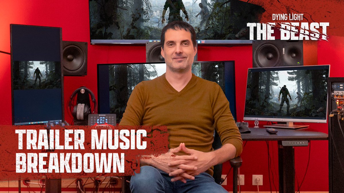 Join Olivier Deriviere, composer for #DyingLightTheBeast, as he breaks down the music of the trailer we dropped at #OpeningNightLive. And if you like what you’re hearing, you can listen to ‘A Changed Man’ on all major streaming services! #CraneIsBack