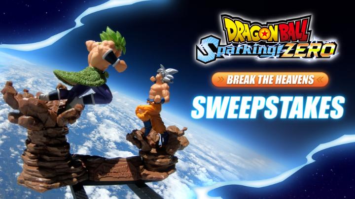 Bandai sent the Sparking! ZERO Collector's Edition figurine to the edge of space (Stratosphere, to be precise)!