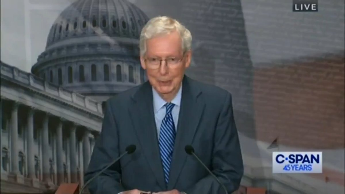BREAKING: In a stunning admission, one of the most conservative Senators, Senator Mitch McConnell, just admitted it was Donald Trump who sabotaged the toughest border security legislation proposed in decades. Retweet to make sure every American sees this.