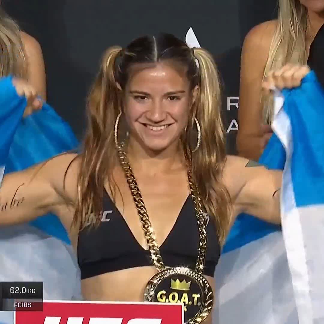 HAY PELEA PARA ARGENTINA! 🇦🇷 Ailin Perez y Daria Zhelezniakova se enfrentan este Sábado en #UFCParis
