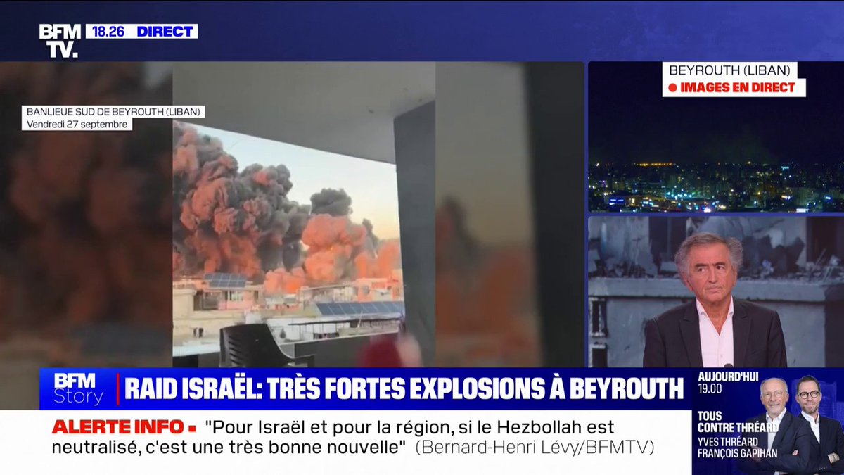 Et devinez qui est encore à la télé à faire de l’apologie de crime contre l’humanité sans la moindre contradiction ?