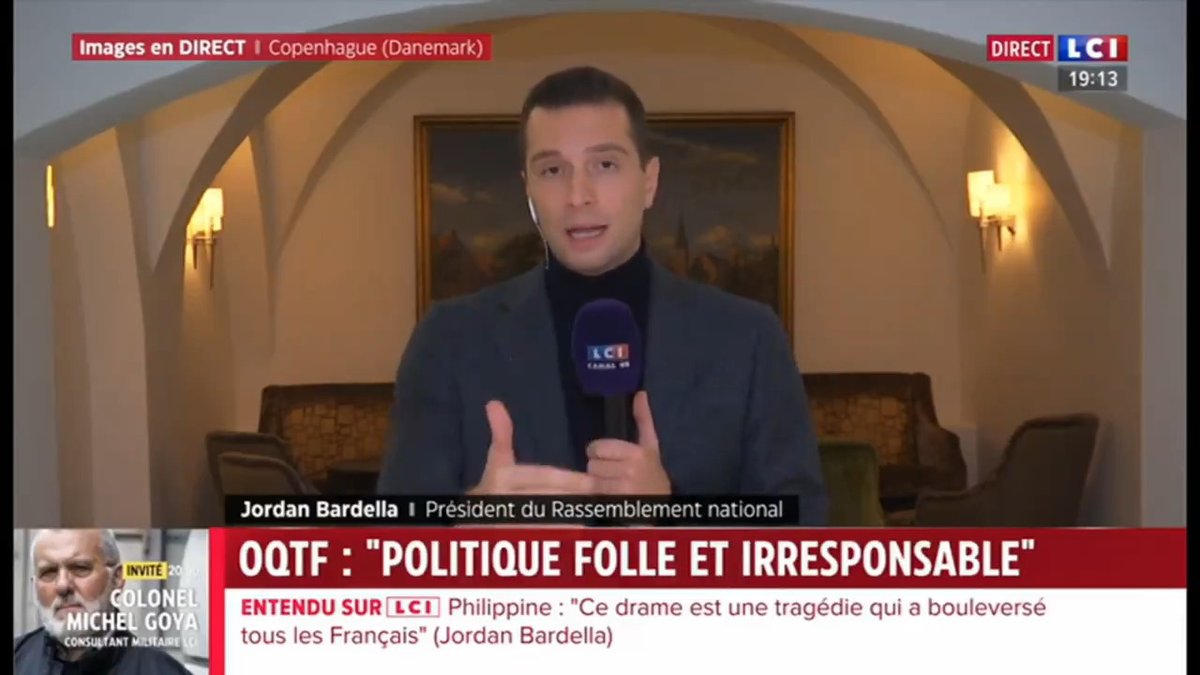 J'ai été moqué, pendant la campagne européenne, parce que je proposais la double frontière, c'est-à-dire le contrôle aux frontières extérieures de l'Europe et le renforcement des contrôles aléatoires aux frontières nationales. C'est pourtant ce que fait l'Allemagne ! LCI
