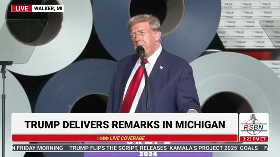 Trump to Hurricane Helene victims: "You'll be okay" (Dozens of deaths have already been reported)