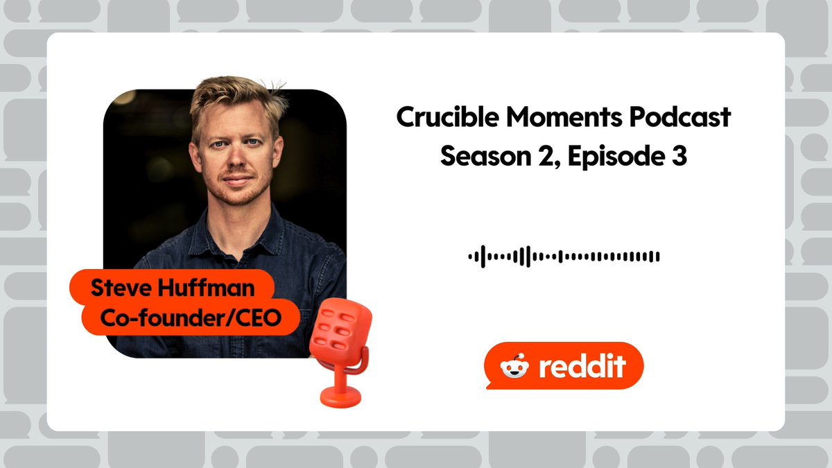 From UVA to Y Combinator to Condé Nast—and back again—our origin story is far from typical, epitomizing the spirit of Reddit. Tune into the latest episode of the Crucible Moments podcast to hear about the making (and remaking) of the internet's Front Page.
