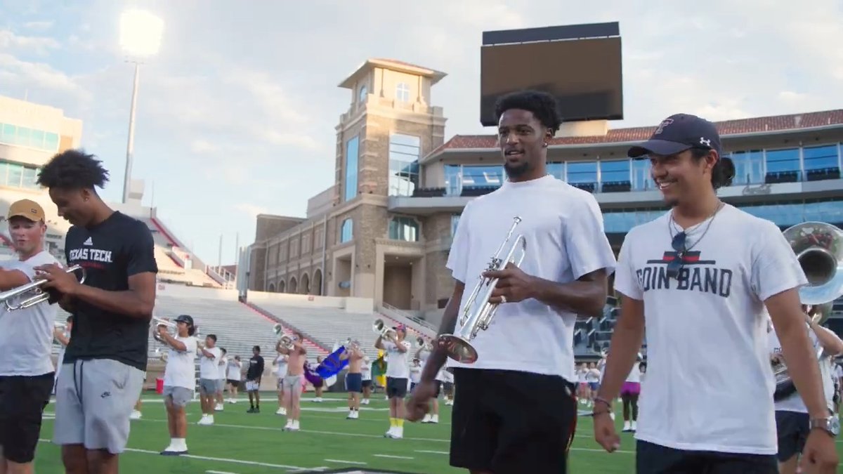 Texas Tech Basketball 🤝 Goin' Band Nation The collab you never knew you needed, until now. 🏀🎺
