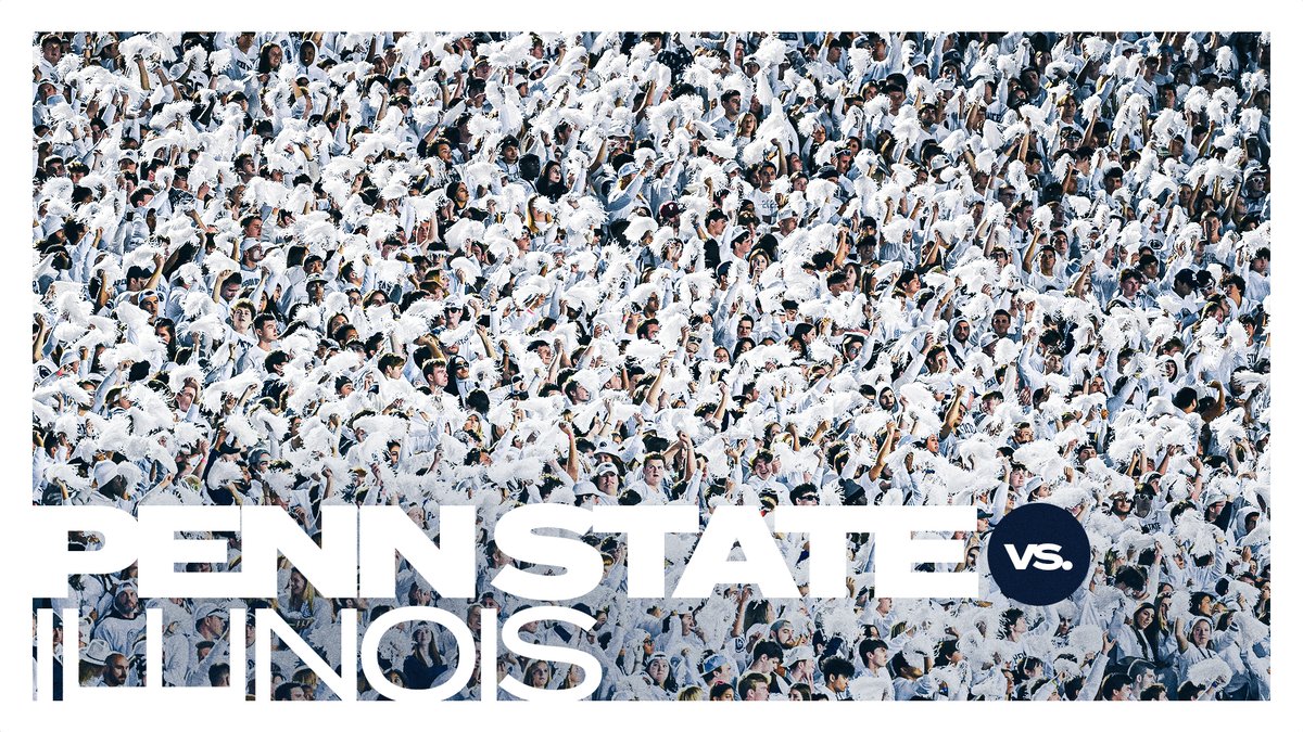 Illinois, Illinois, Illinois!!! #WeArePennState