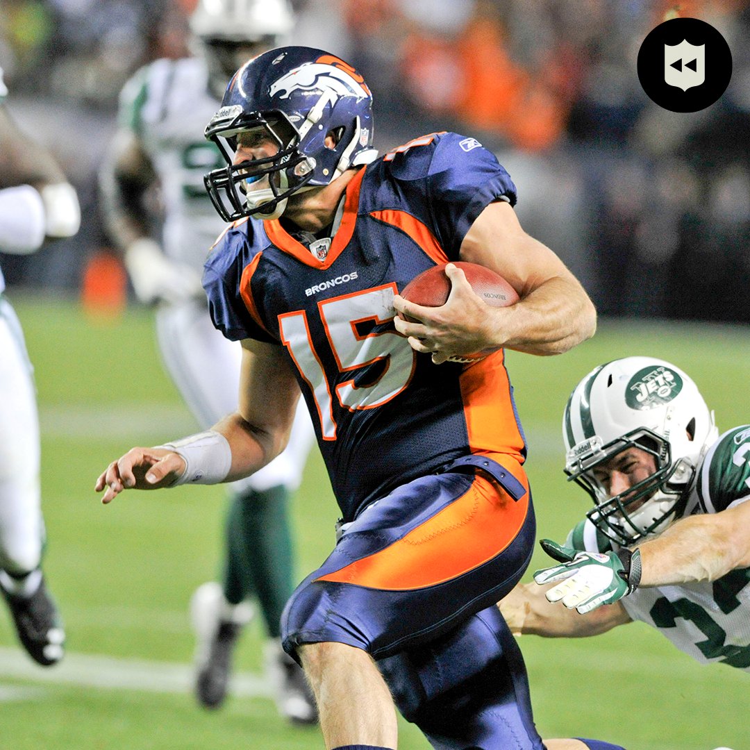 In honor of #DENvsNYJ week Tim Tebow x Broncos Legacy