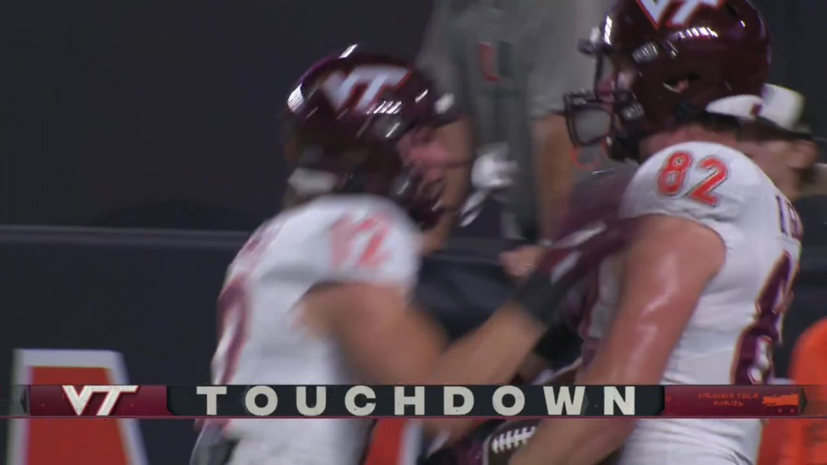 Miami's Cam Ward fumbles on the opening drive 😳 Virginia Tech takes advantage for six 🍿