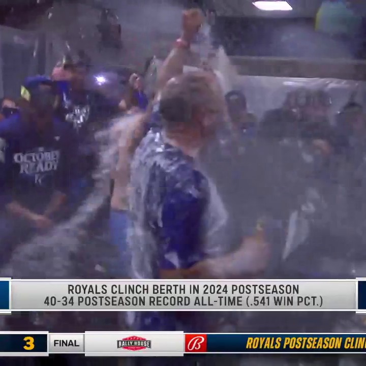 George Brett partying like it's 1985.
