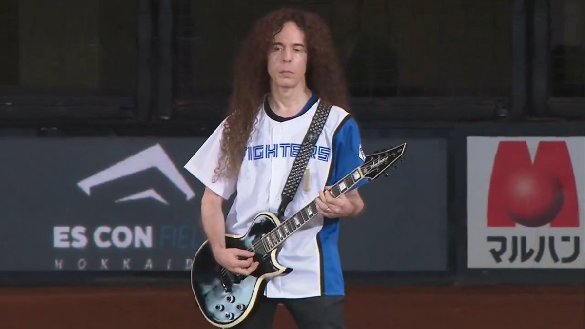 世界で活躍しているギタリスト、マーティ・フリードマンさんによる君が代演奏！ 試合終了後はグラウンドイベントにも参加します！ #lovefighters