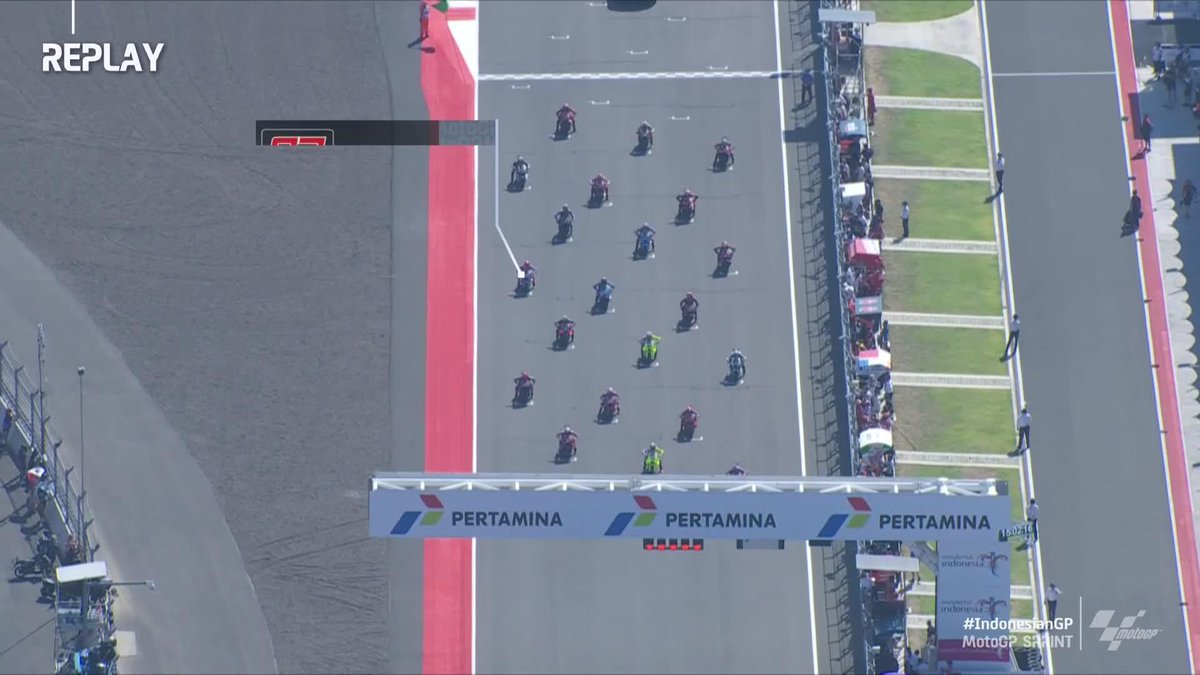 How Marc Márquez went ✨from 12th to 5th ✨ at the start! #IndonesianGP 🇮🇩