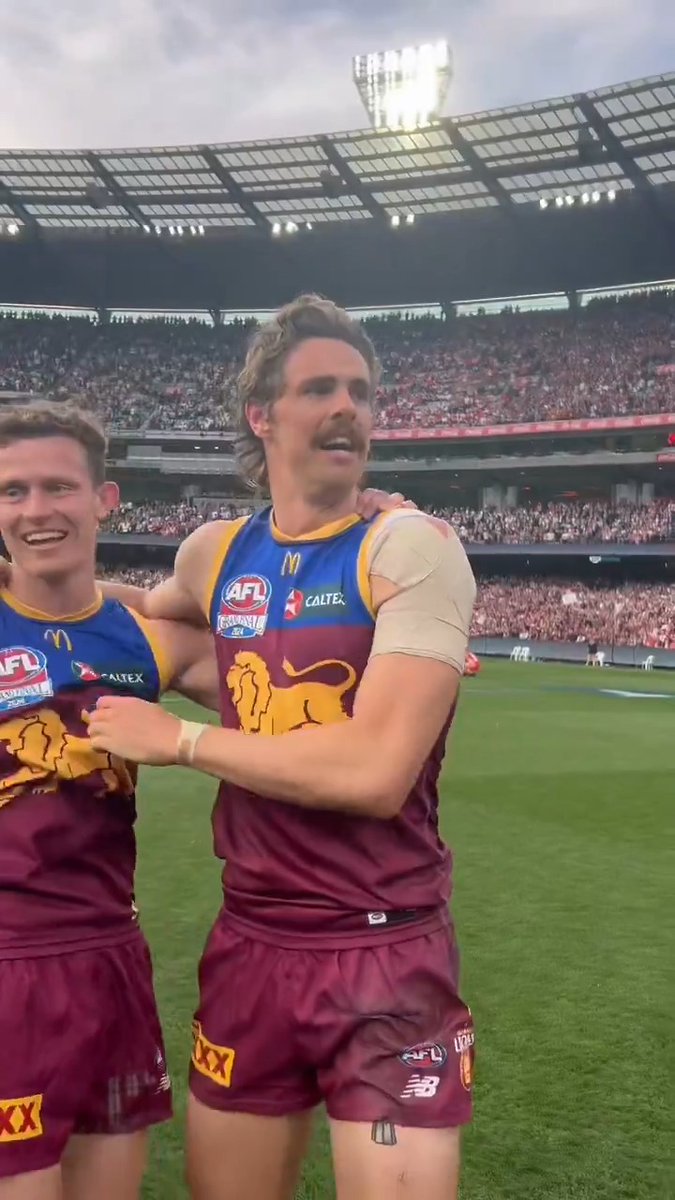 The sheer emotion from Joe Daniher ❤️