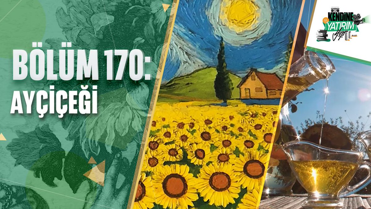 #KendineBiYatırımYap’ta bu hafta sadece bir çiçekten fazlası olan ayçiçeğinin, gıda, sanat, romantizm ve matematikteki izlerini keşfediyoruz. Levent Erden