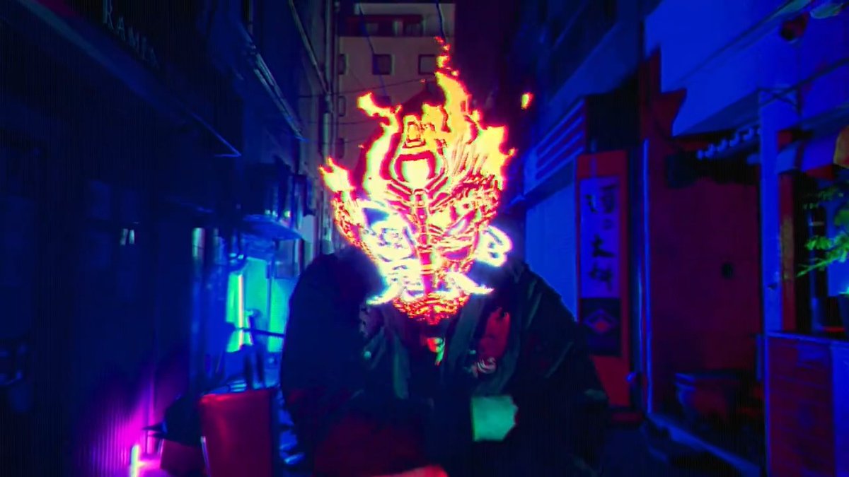 Wake up, Samurai! Cyberpunk 2077 x HiKESHi SPiRiT 火消魂(HiKESHi SPiRiT) collection just dropped 🔥Gear up for Night City with a SAMUE jacket! Check out the full collab: