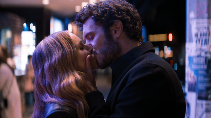 Adam Brody and Kristen Bell's first kiss in Nobody Wants This is going down in rom-com history.