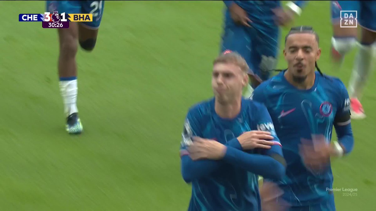 En las venas igual tiene hielo, pero es que Cole Palmer es TODO MAGIA ✨ DÓNDE VAS CON ESTE GOL 🔥🔥🔥🔥 #PremierLeagueDAZN ⚽🏴