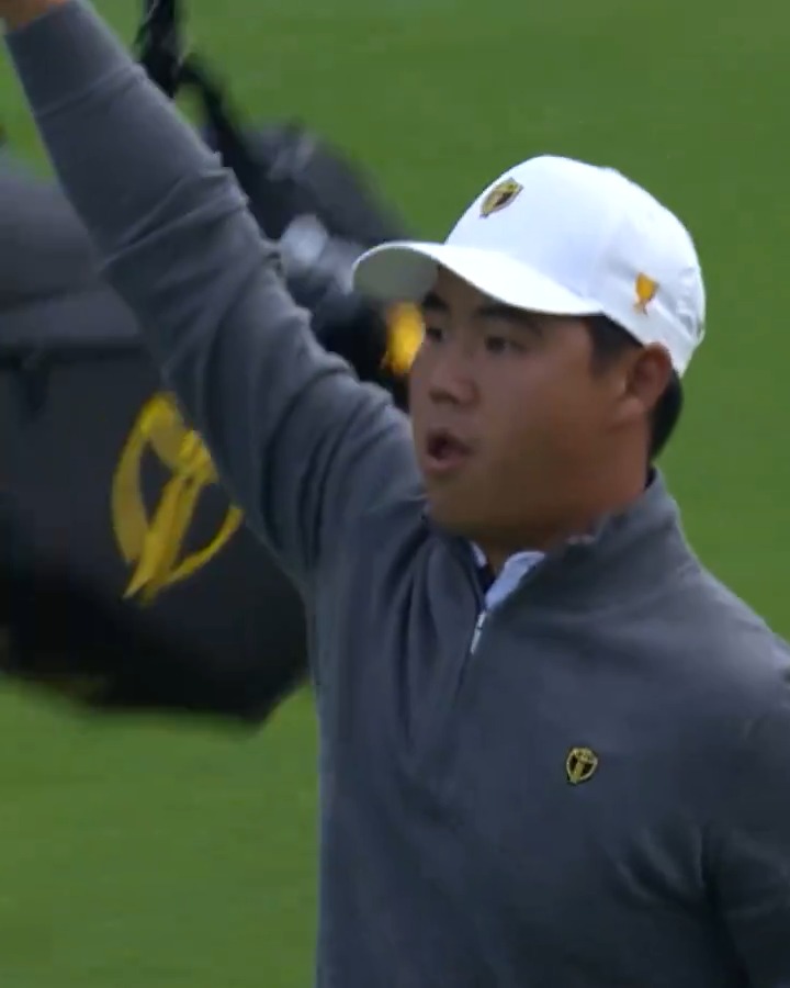 Tom Kim from 265. Sheesh.