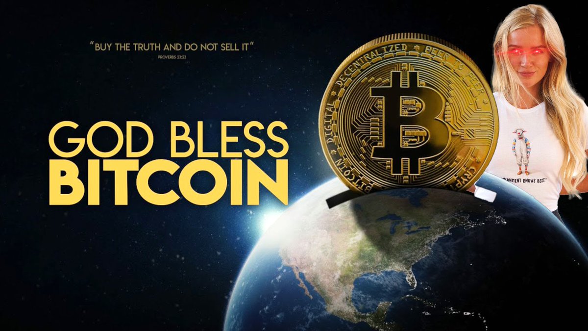 With our governments banning cash payments, printing money and taxing us into oblivion and CBDCs around the corner we all should be extremely concerned about our (financial) freedom. Could #bitcoin be the solution? Highly recommend watching the God Bless Bitcoin Documentary for answers.