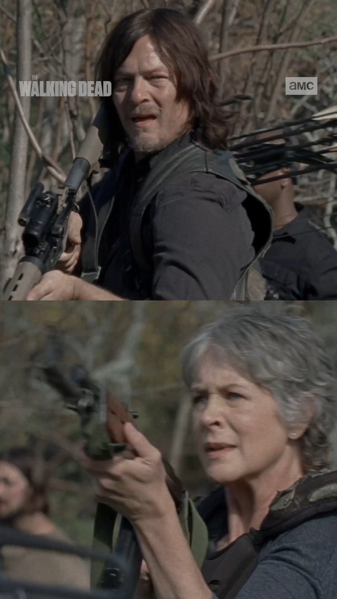 Daryl and Carol have come a long way. The premiere of #TWDCaryl is TOMORROW on AMC and AMC+.