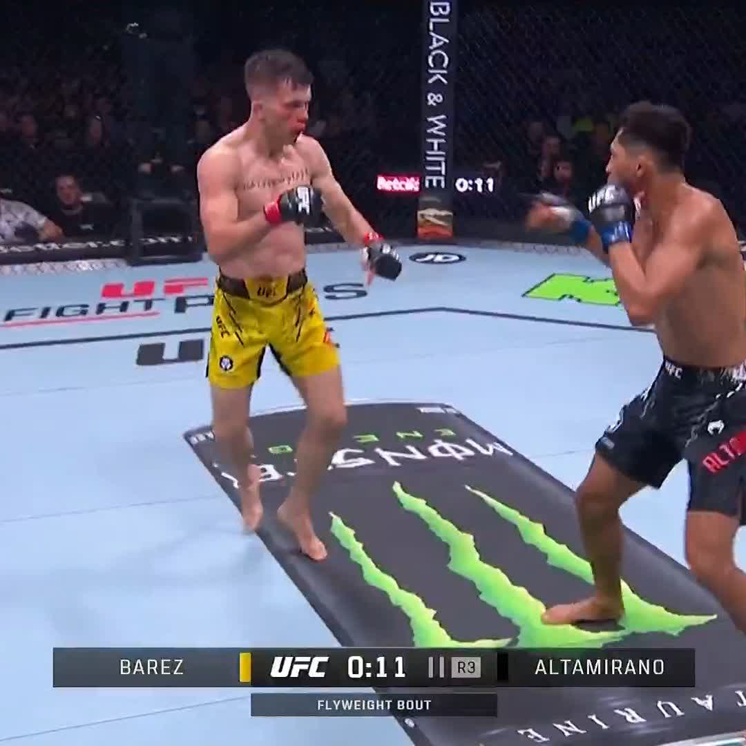 Se termina un combate legendario! ⭐️ #UFCParis