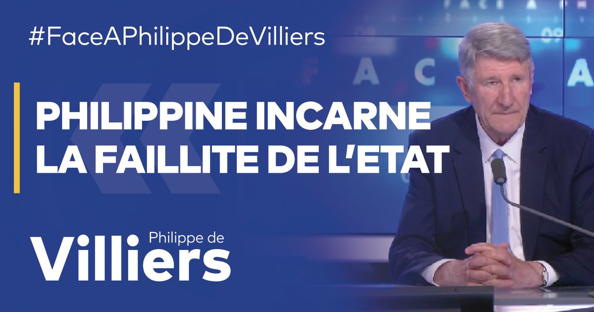🎙 #Philippine incarne la faillite abominable de l’Etat qui s’abandonne et qui nous abandonne. On est passé de la puissance publique à l’impuissance publique. 🔴Voir l'émission complète : 🤳Rejoignez-moi sur les différents réseaux sociaux : #FaceAPhilippeDeVilliers #FADV #CNews