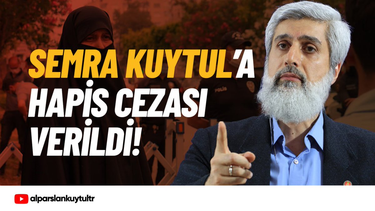 SORU - CEVAP | Semra Kuytul Hocahanım'a 1 yıl 8 ay hapis cezası verilmesi hakkında: Tam bir garabet karar! Mahkemenin baskı altında olduğu gayet açık. “Ceza vereceksin.” demişler o kadar. Lanet olsun adaletinize!