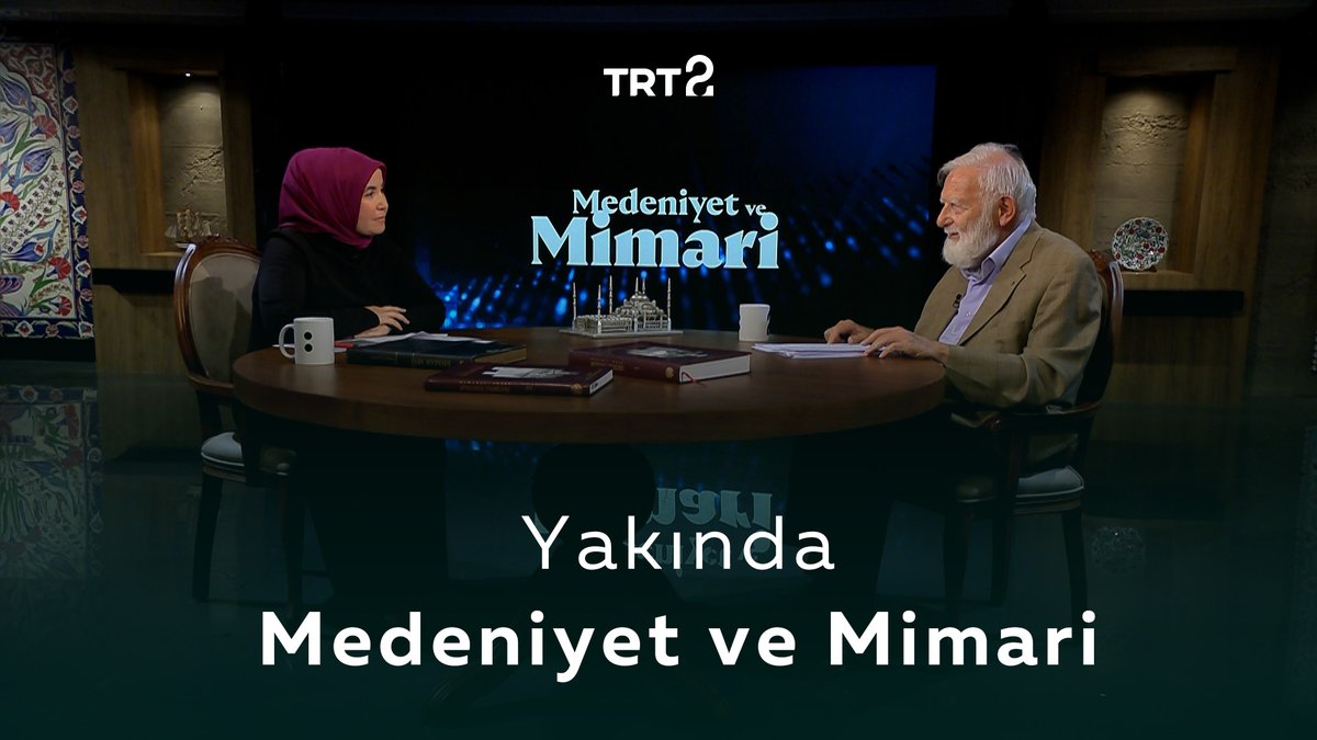 Prof. Dr. Sadettin Ökten ve Dr. Sacide Akın, İstanbul Suriçi’ndeki külliyeler üzerinden medeniyet okuması yapmak üzere bir araya geliyor! 🕌 “Medeniyet ve Mimari”, çok yakında TRT 2'de! 🖥️