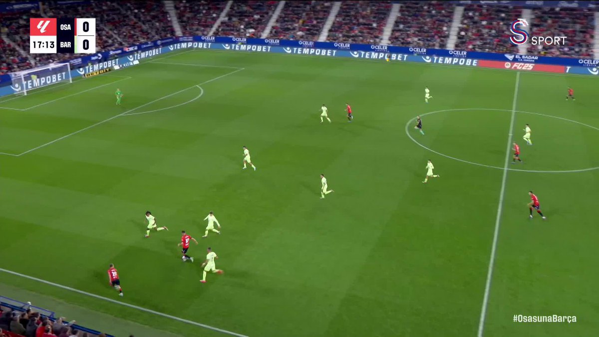 🔥 Ender Gelişen Osasuna Atakları Sonrası GOL GELİYOR! 🔥 Osasuna 1-0 Barcelona