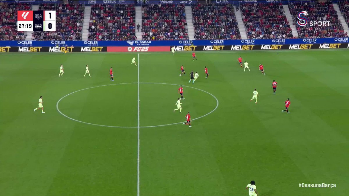 AMAN AMAN AMAN 🔥 OSASUNA, BARCELONA KARŞISINDA SKORU 2-0 YAPTI! 👀