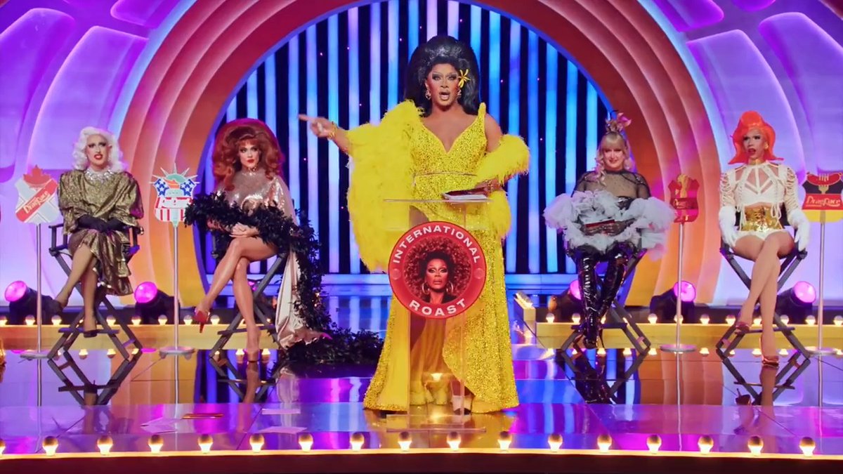 Let her cook! 🔥 Watch the full #GlobalAllStars Rich International Roast on the #DragRace Youtube Channel! 👉