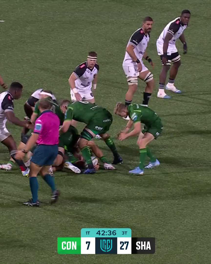 Have been very impressed with Cathal Forde any time I've seen him the past year. Has a serious engine to go with the skills to play 10, 12 or 13. #CONvSHA #URC
