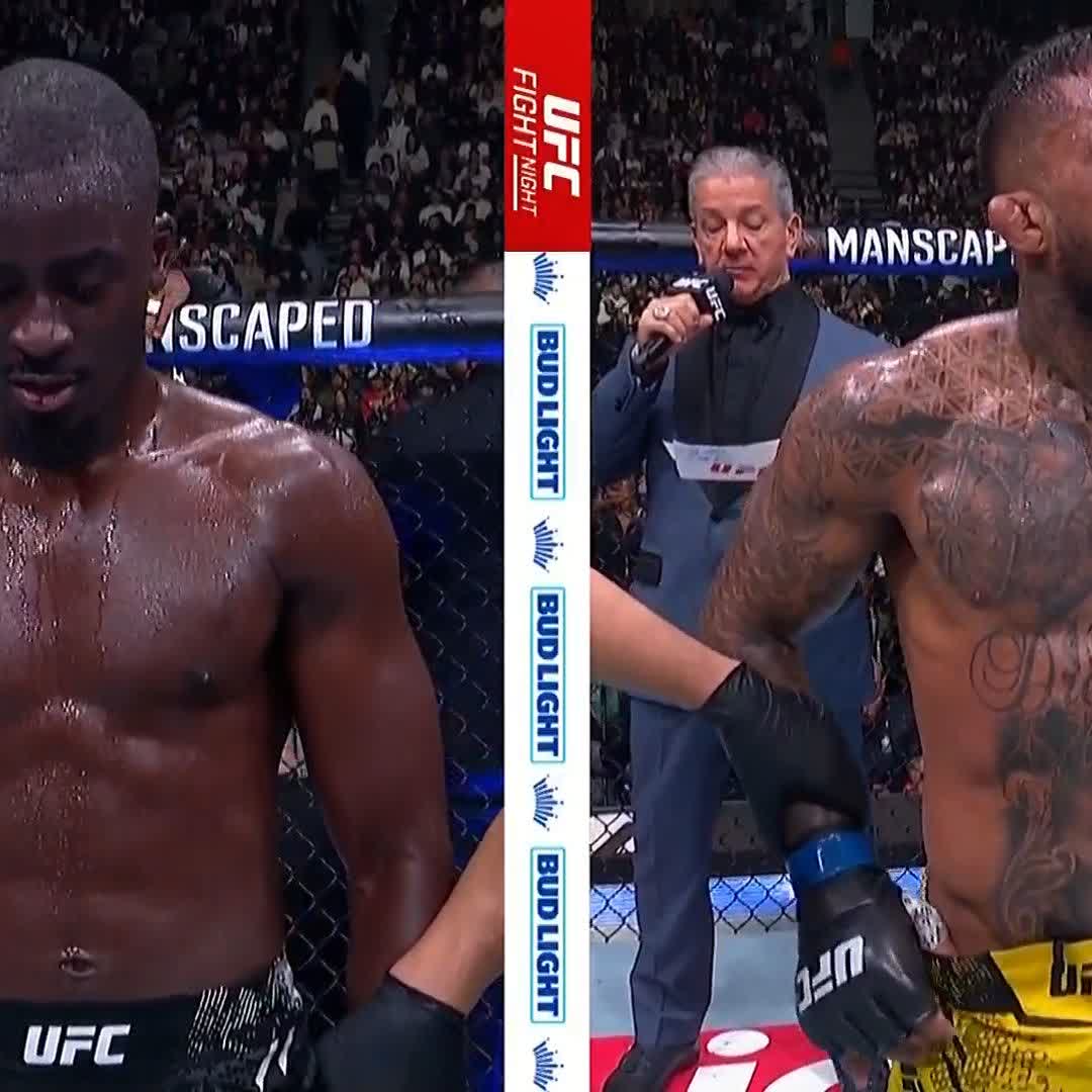 OUIIIIIIII ❤️❤️❤️❤️ WILLIAM GOMIS A FAIRE TAIRE TOUT LE MONDE ! victoire par décision ! #UFCParis